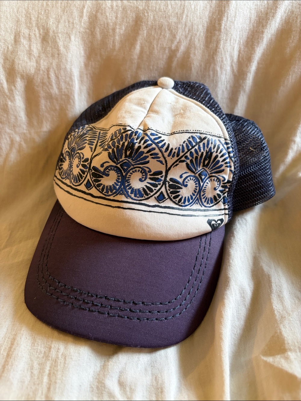 Hat on bed